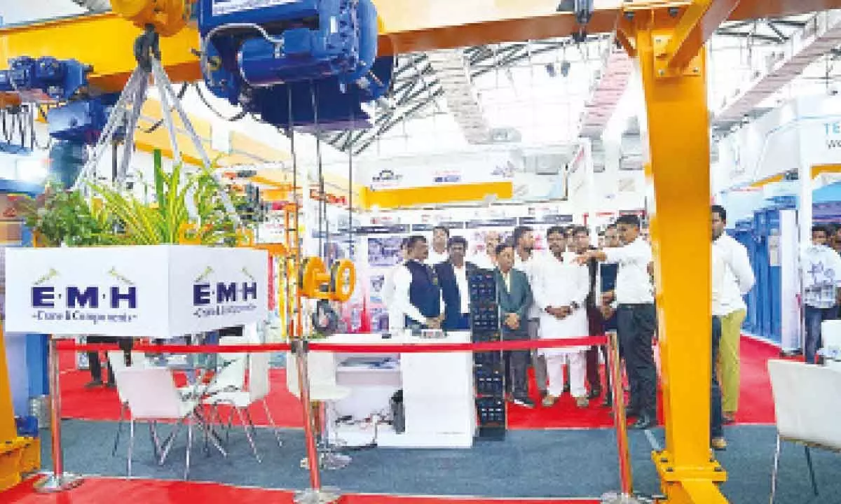 Industrial machinery & Engg trade fair concludes in Hyd