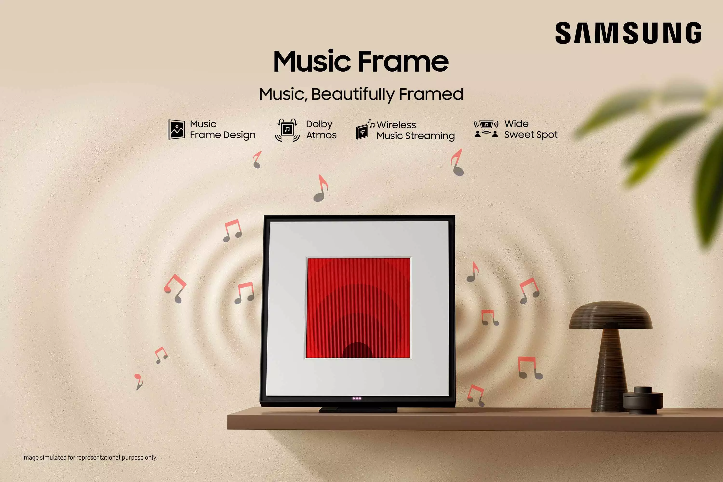 Samsung Launches Stunning Music Frame in India