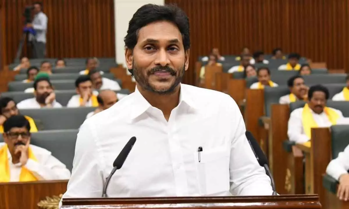 Jagan requests Speaker to recognise him as LoP