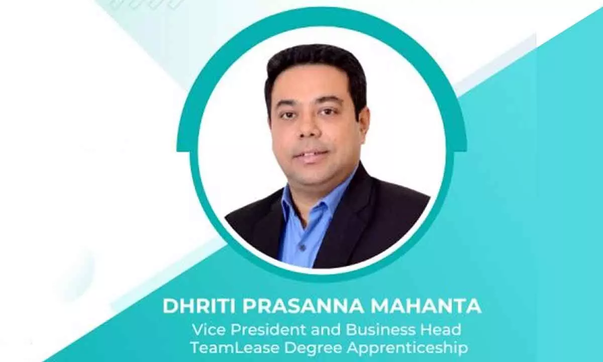 Dhriti Prasanna Mahanta, Vice President, Teamlease Degree Apprenticeship