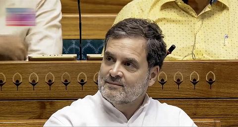 Rahul meets LS Speaker, says reference to Emergency could have been avoided