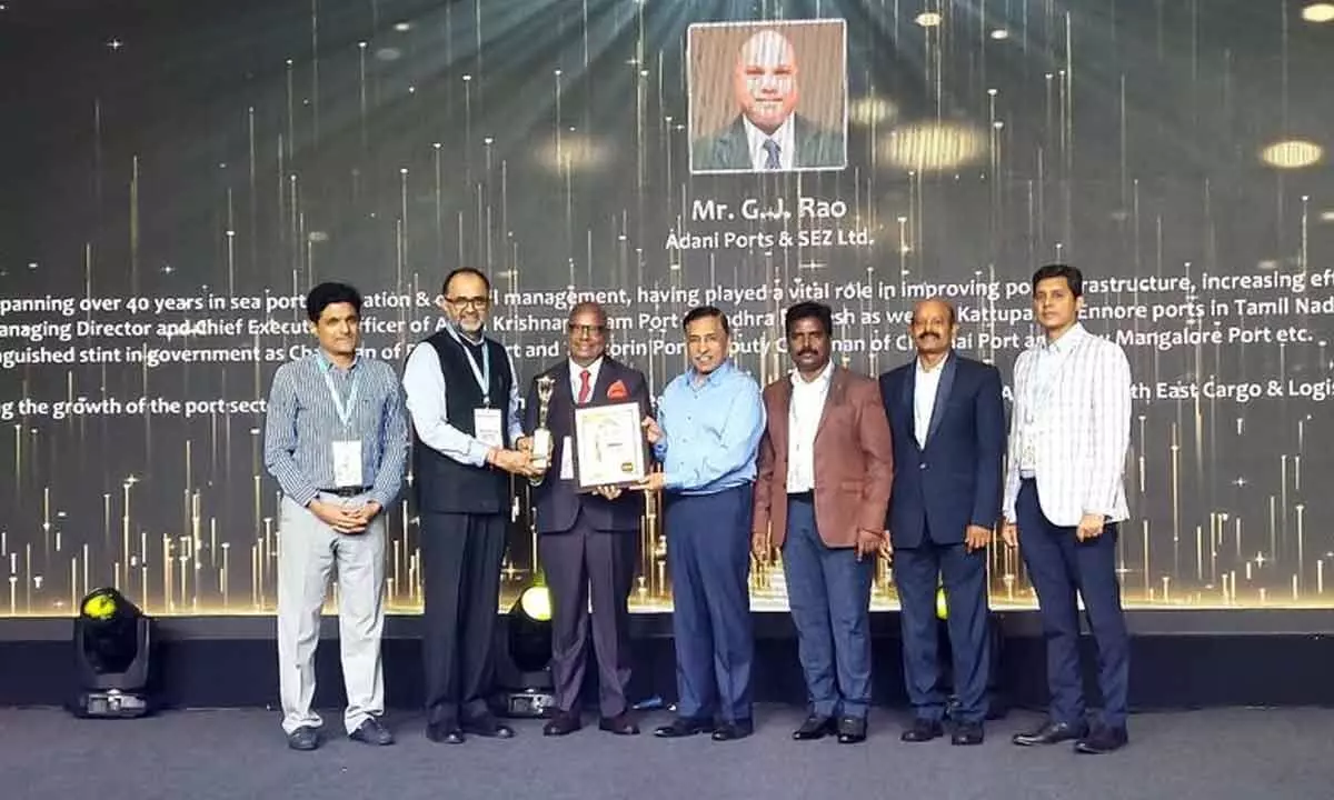 Adani KCPL CEO GJ Rao gets Lifetime Achievement Award