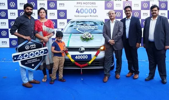 PPS Motors becomes nation’s first dealer to sell 40,000 Volkswagen vehicles in India