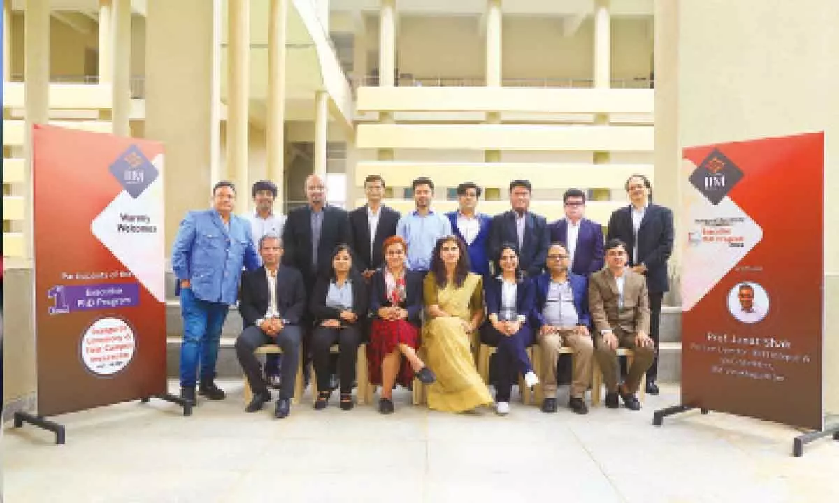 IIMV welcomes first batch of executive doctorate students