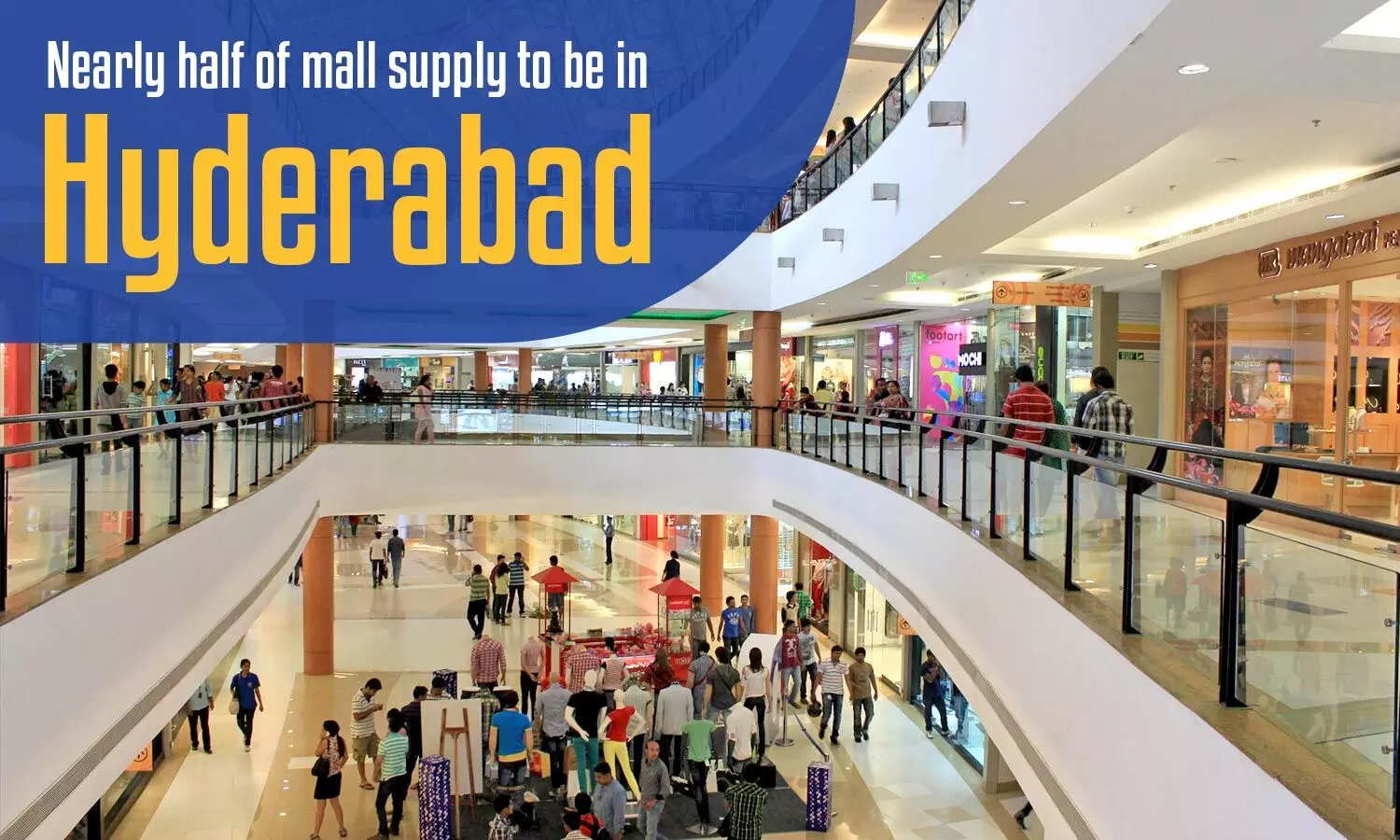 Nearly half of mall supply to be in Hyderabad: report