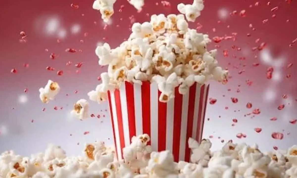 How was popcorn discovered?