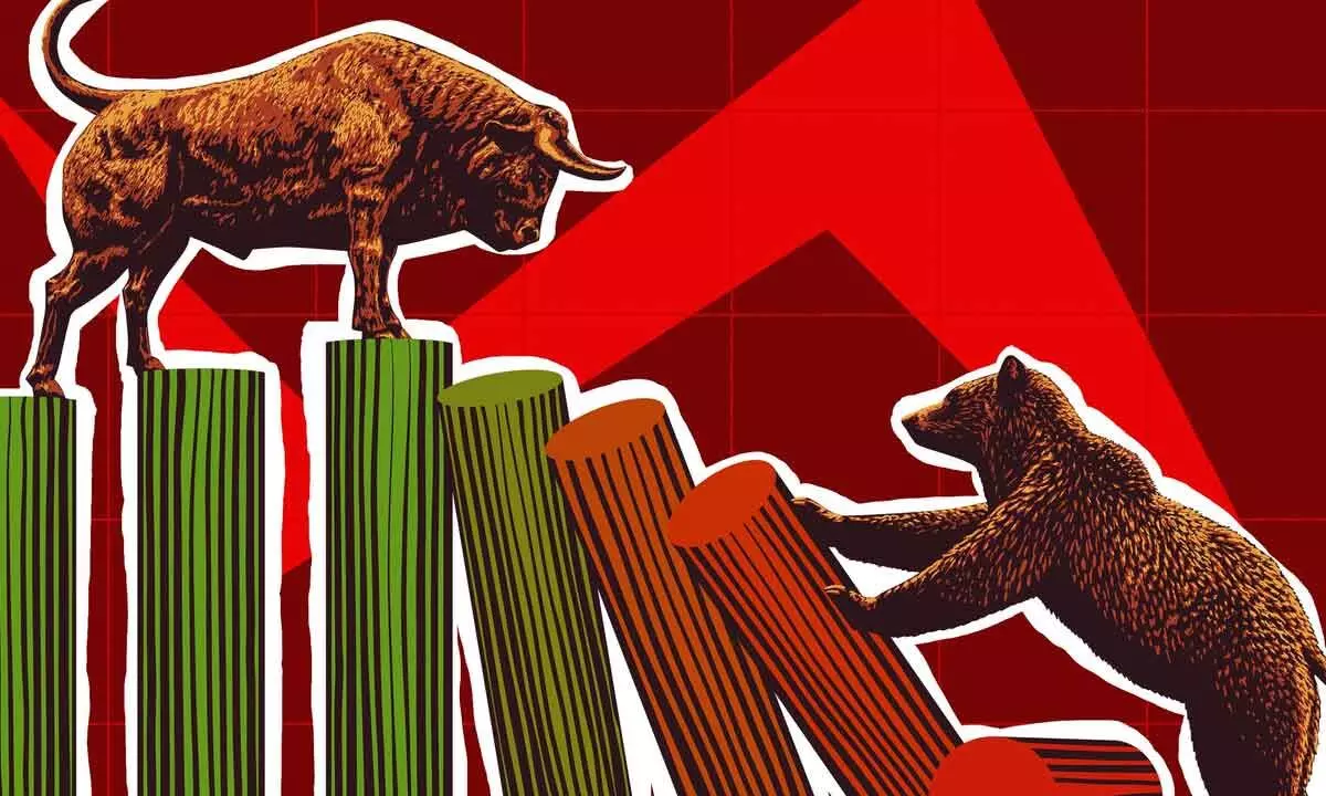 Mkts slip into red on profit booking