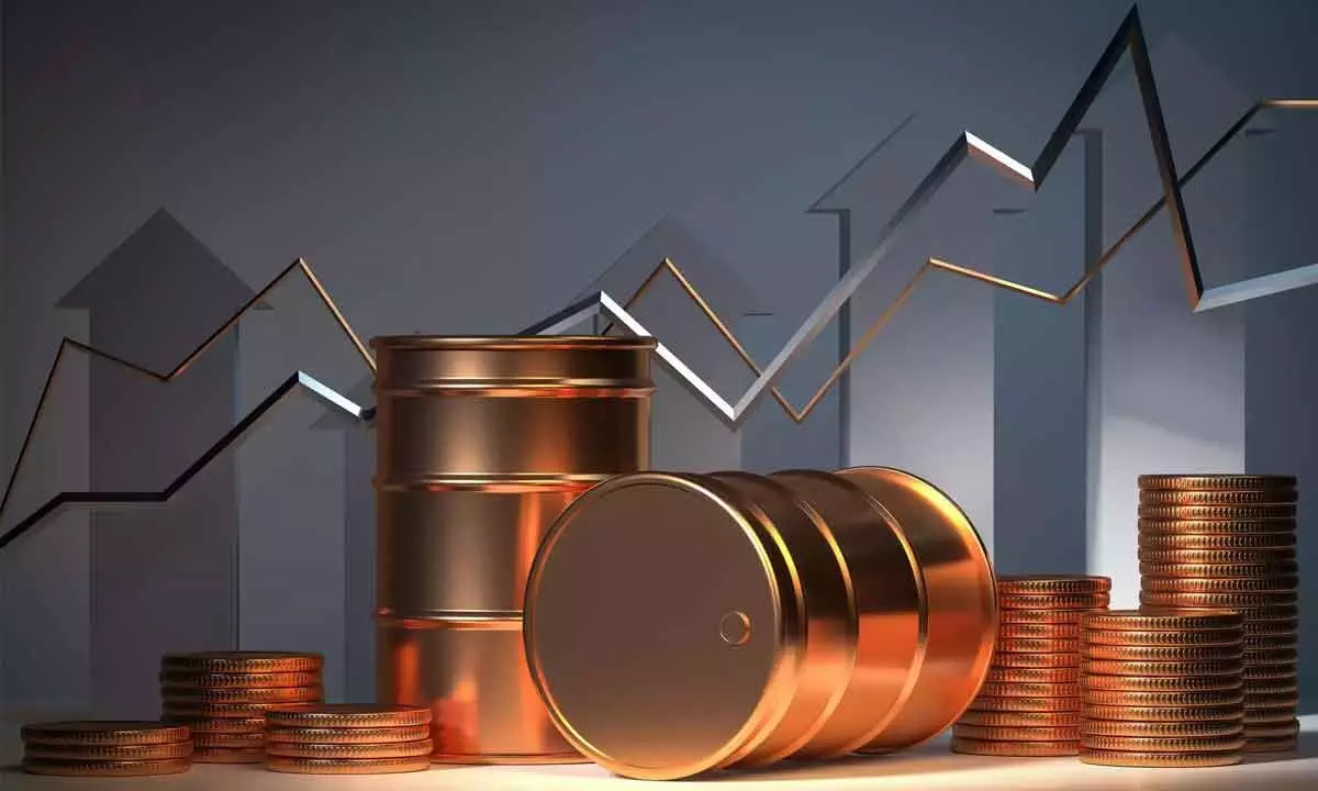 Brent crude trading at $84.14/bbl