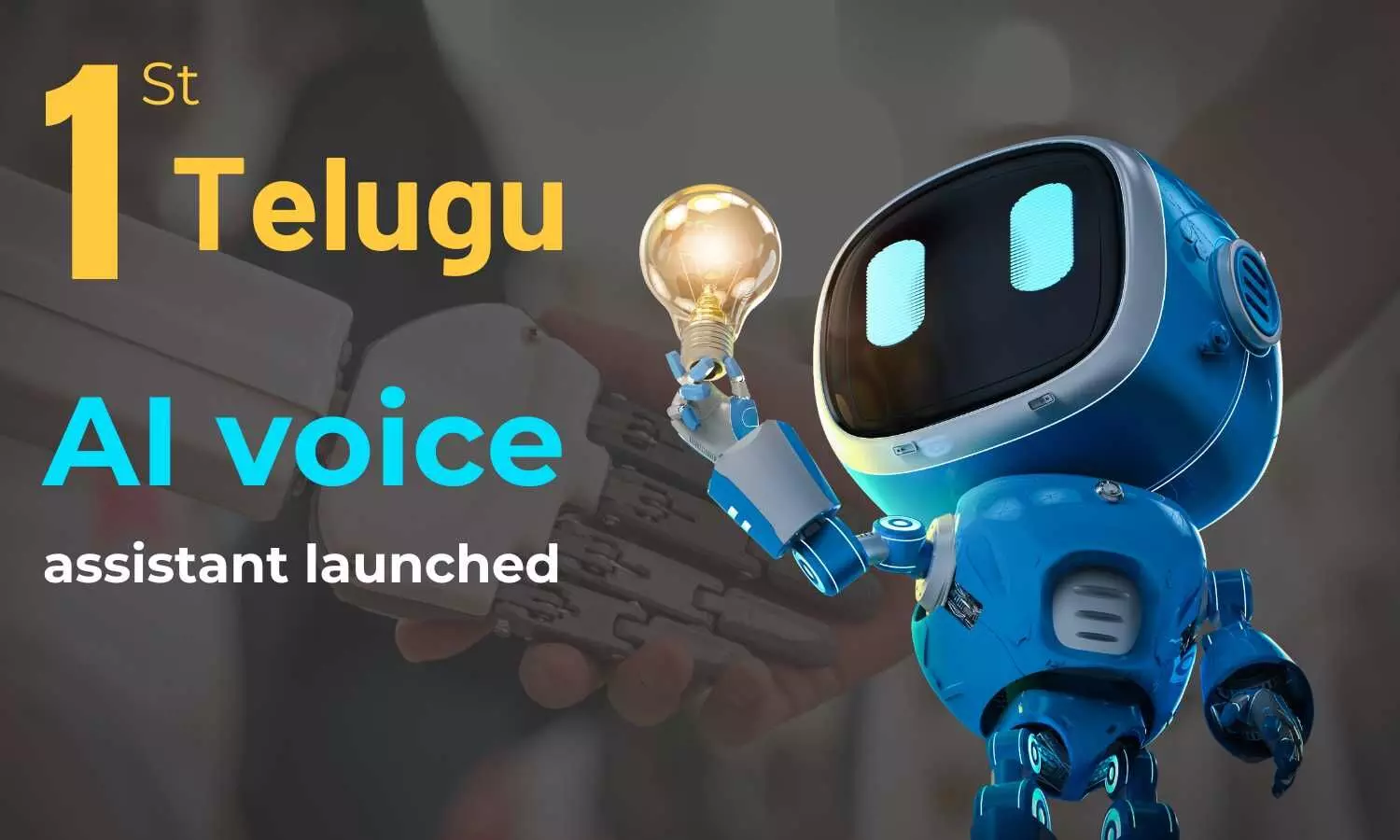 1st Telugu AI voice assistant launched