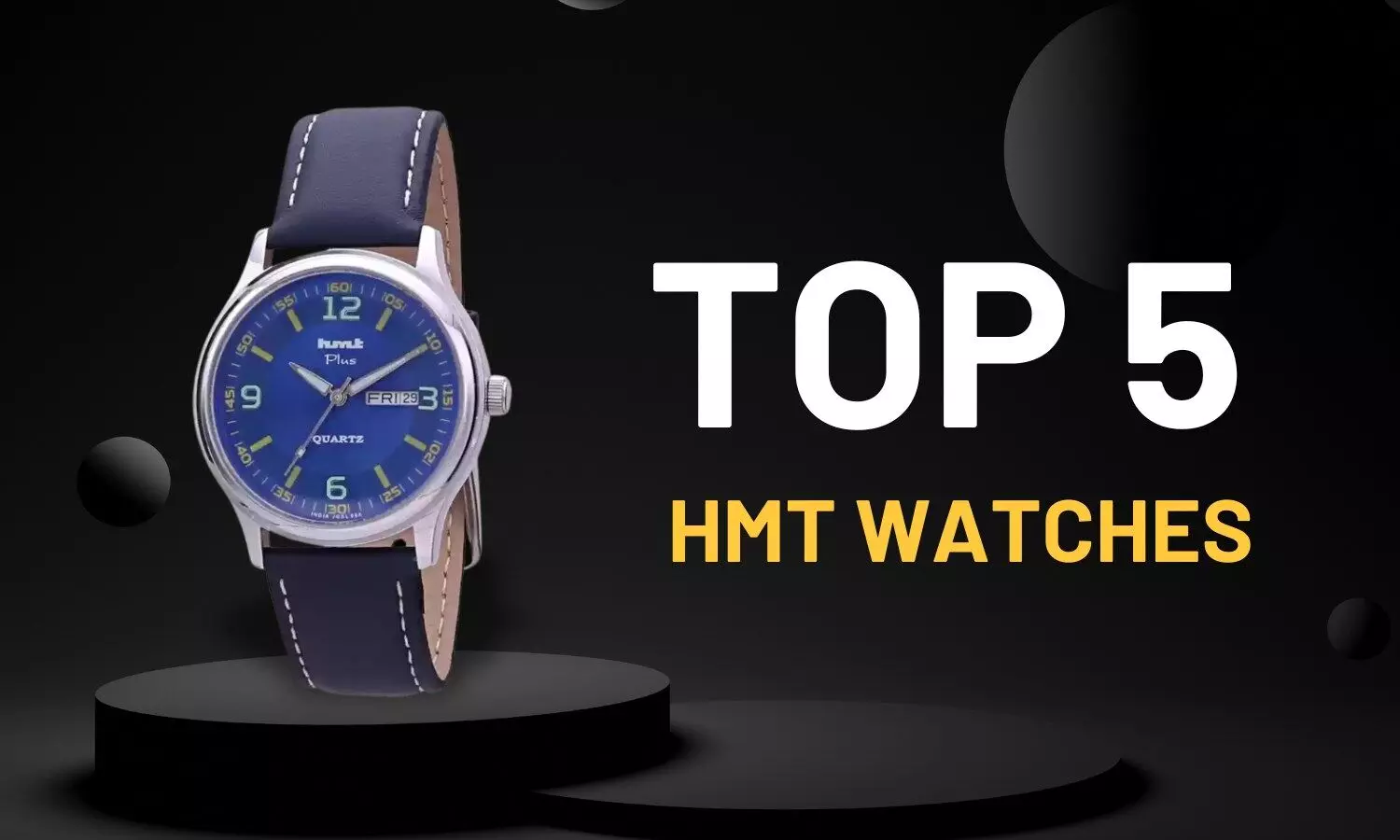 Top 5 HMT watches that you can buy in 2024: Watch video to find genuine HMT watch retailers