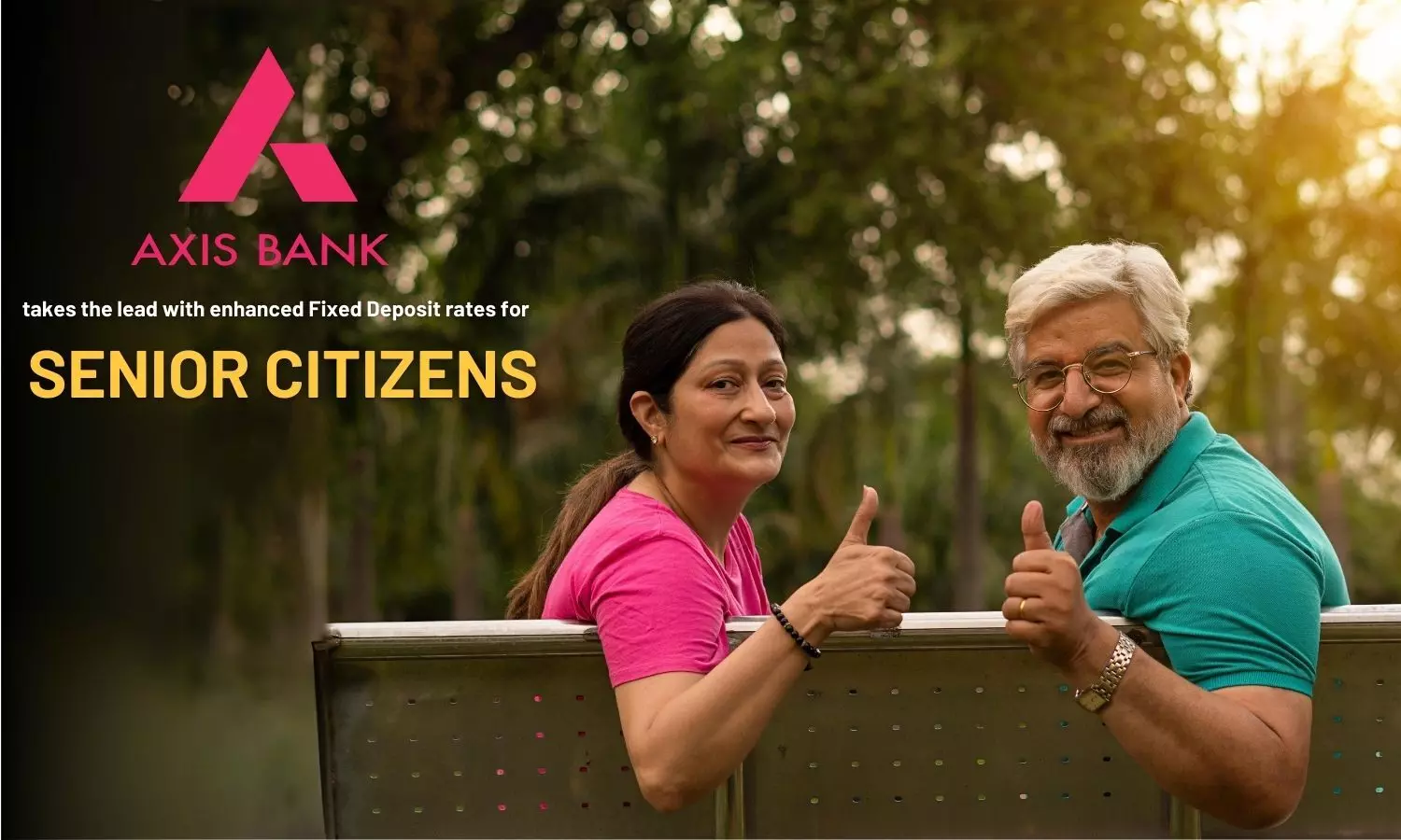 Axis Bank takes the lead with enhanced Fixed Deposit rates for senior citizens