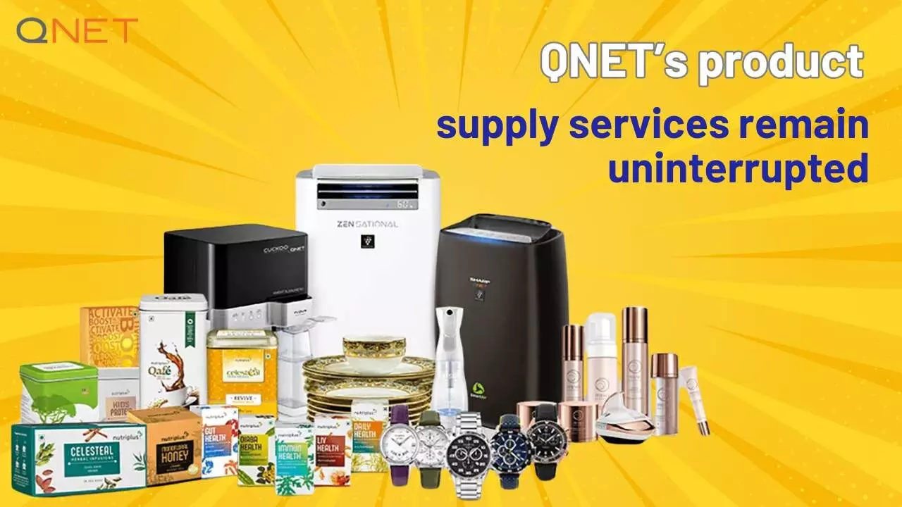 QNET’s product supply services remain uninterrupted