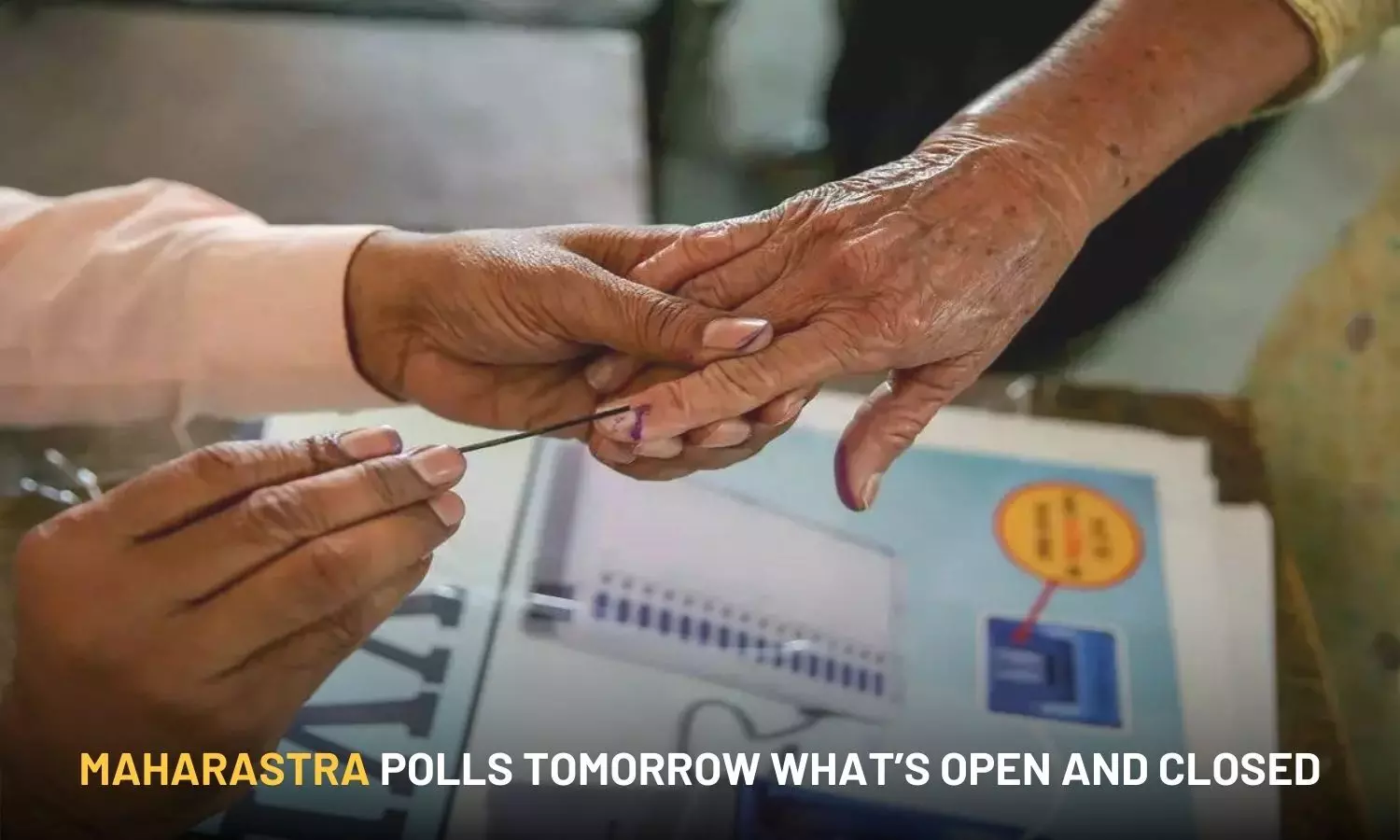 Maharashtra polls tomorrow: What’s open and closed; Dalal Street to remain shut