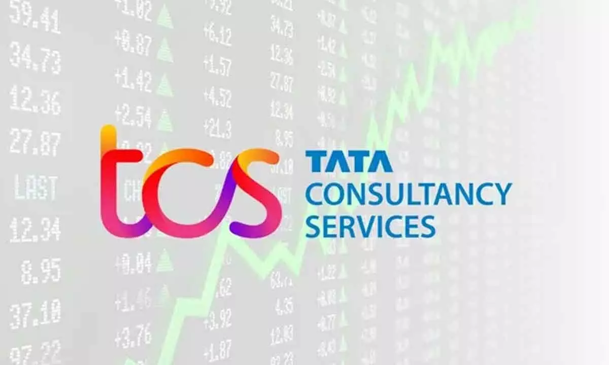 TCS shares climb over 3%