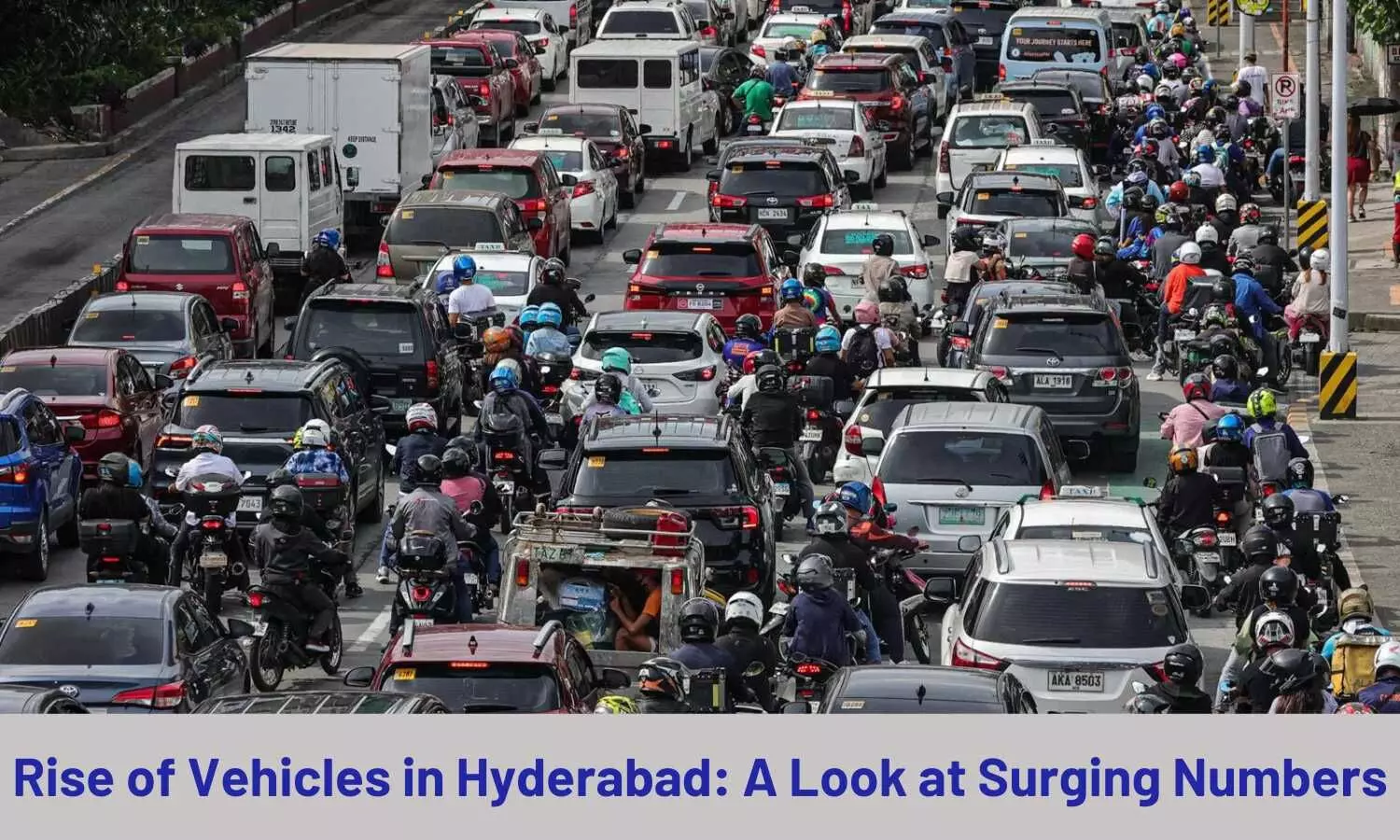 Rise of Vehicles in Hyderabad: A Look at Surging Numbers