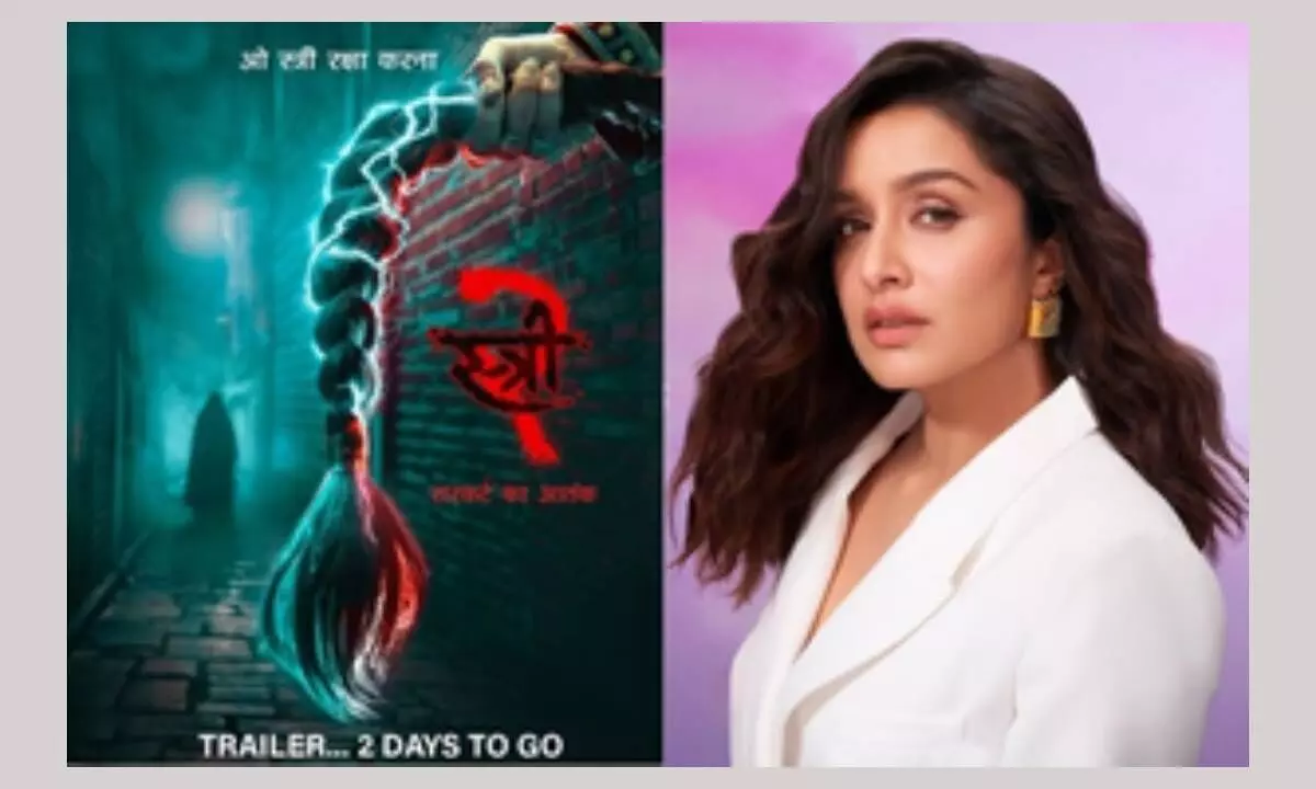 Shraddha Kapoor shares new poster of ‘Stree 2’ featuring Stree’s braid