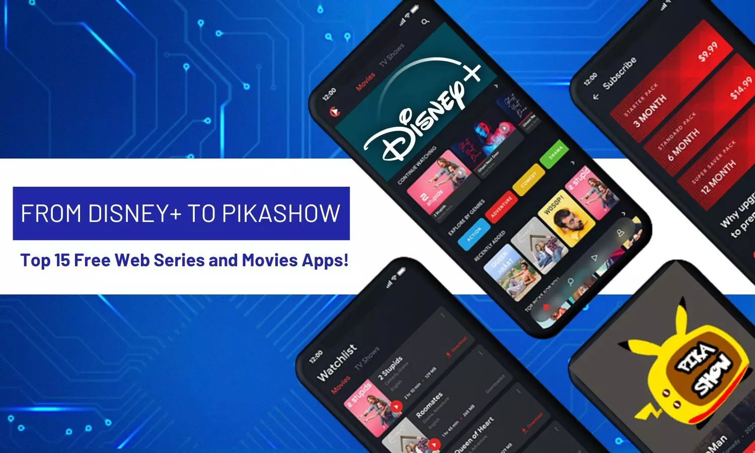 From Disney+ to Pikashow top 15 Free Web Series and Movies Apps: Absolute spoiler!