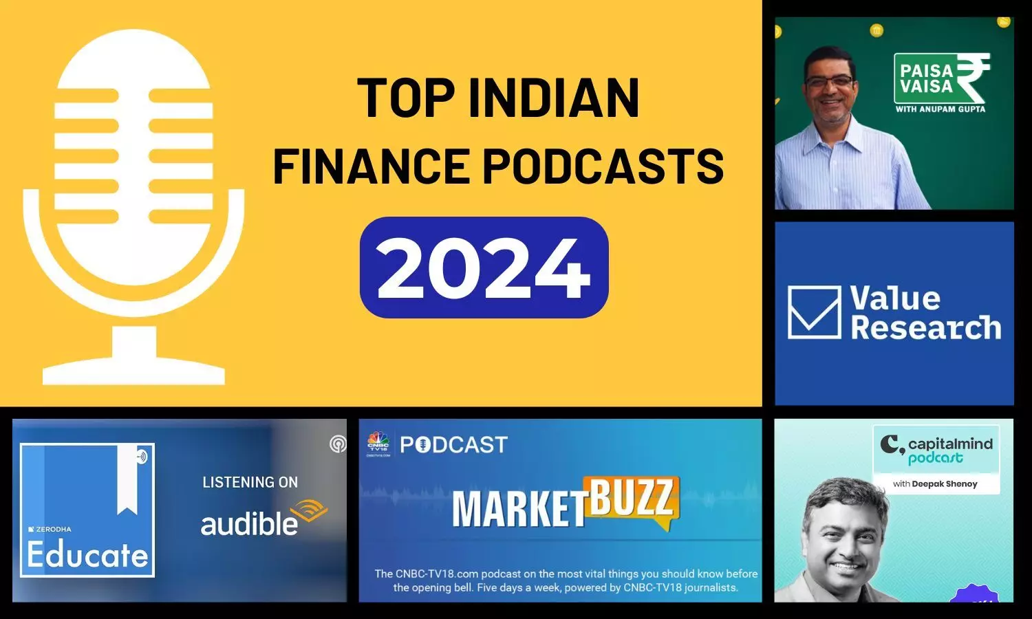 Top Indian Finance Podcasts 2024