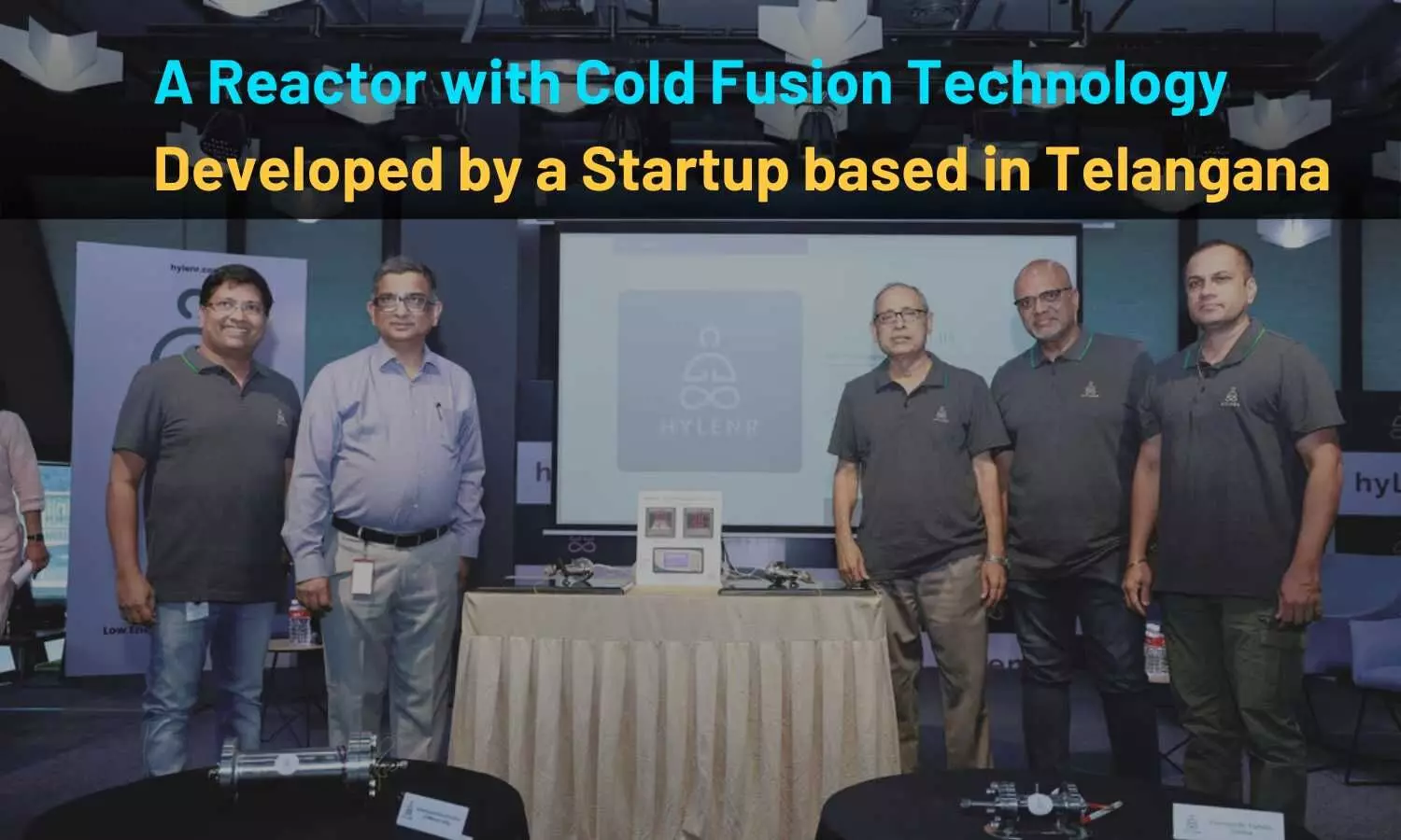 A Reactor with Cold Fusion Technology Developed by a Startup based in Telangana