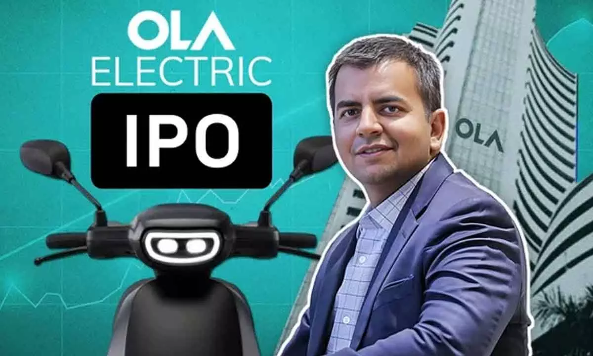 Ola Electric sets IPO price band at Rs72-76