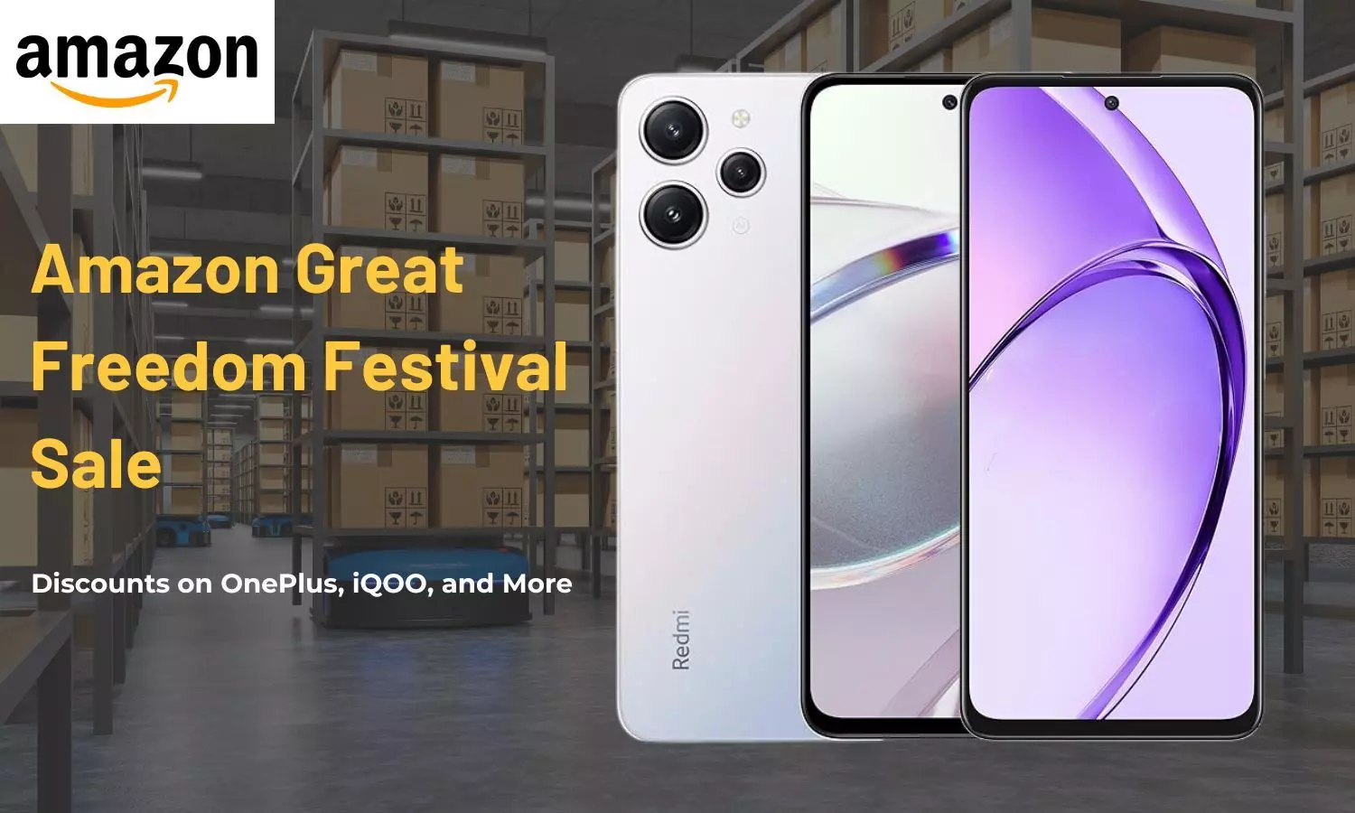 Amazon Great Freedom Festival Sale: Discounts on OnePlus, iQOO, and More