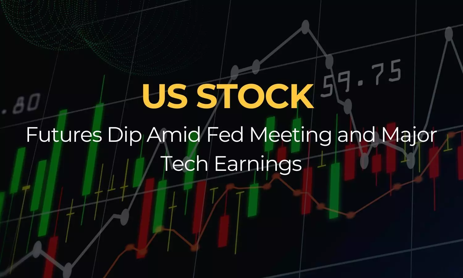 US Stock Futures Dip Amid Fed Meeting and Major Tech Earnings