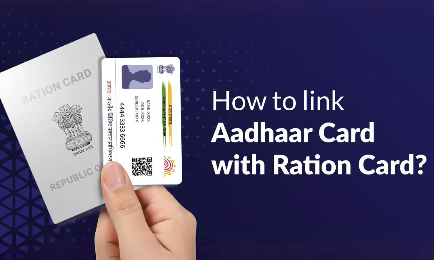 How to link Aadhaar with Ration card: Detailed online and offline process