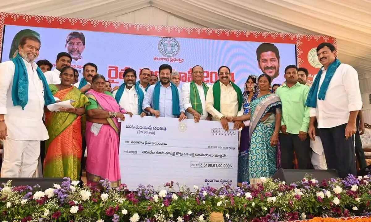 Telangana releases Rs 6,190 cr for 2nd phase of crop loan waiver