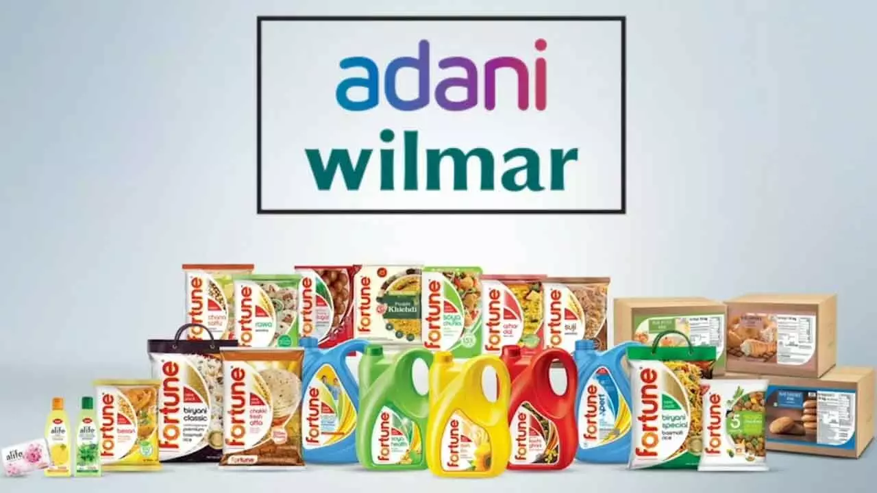 Adani Wilmar stock jump 5%