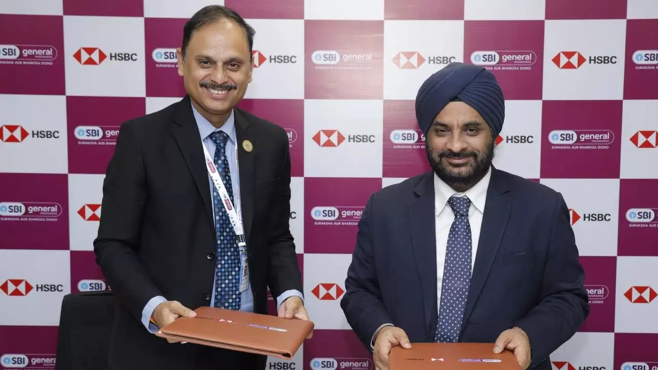 SBI GI, HSBC India enter into bancassurance partnership