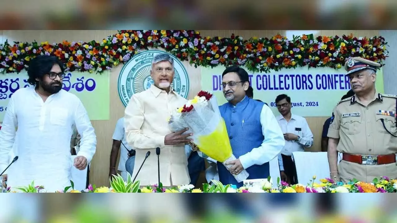 CM Naidu calls for bureaucratic collaboration to rebuild AP’s image