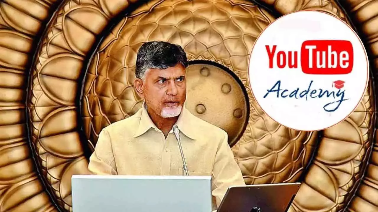 Naidu for setting up of YouTube Academy