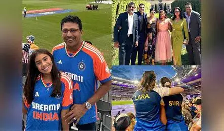 Lara Dutta experiences majestic sports events with family during summer vacation