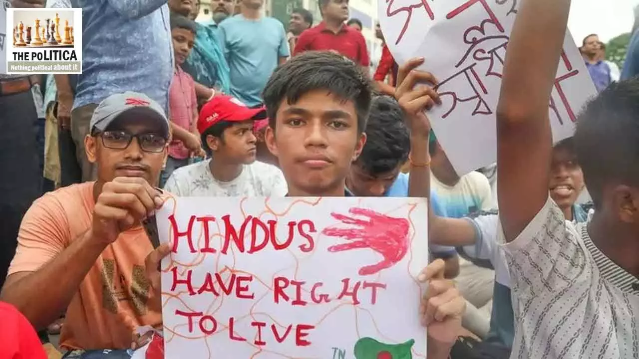 Hindus’ lives at stake in Bangladesh…Bongobondhu’s secular nation dream in peril