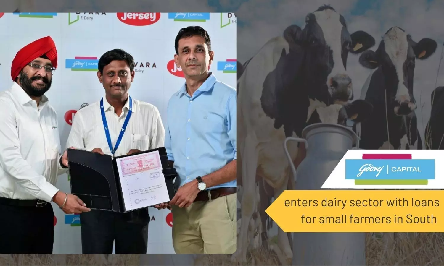 Godrej Capital enters dairy sector with loans for small farmers in South