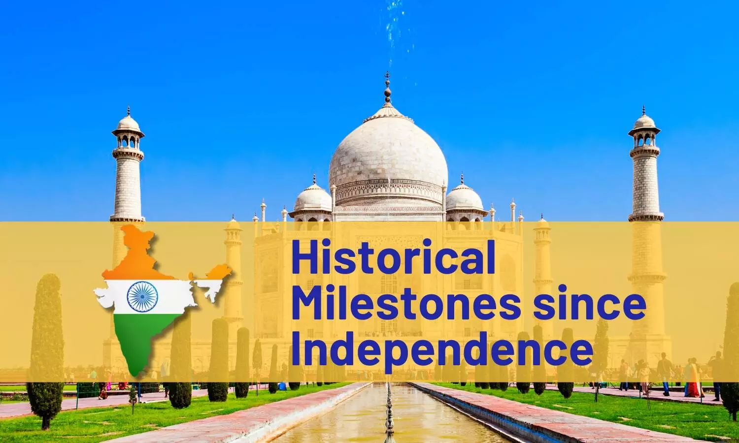 Key Milestones in Post-Independence History