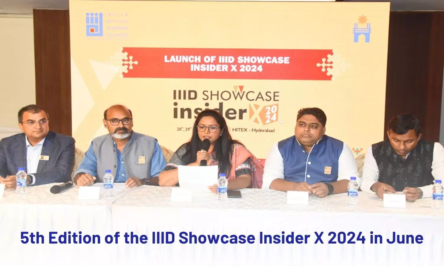 5th Edition of the IIID Showcase Insider X 2024 in June