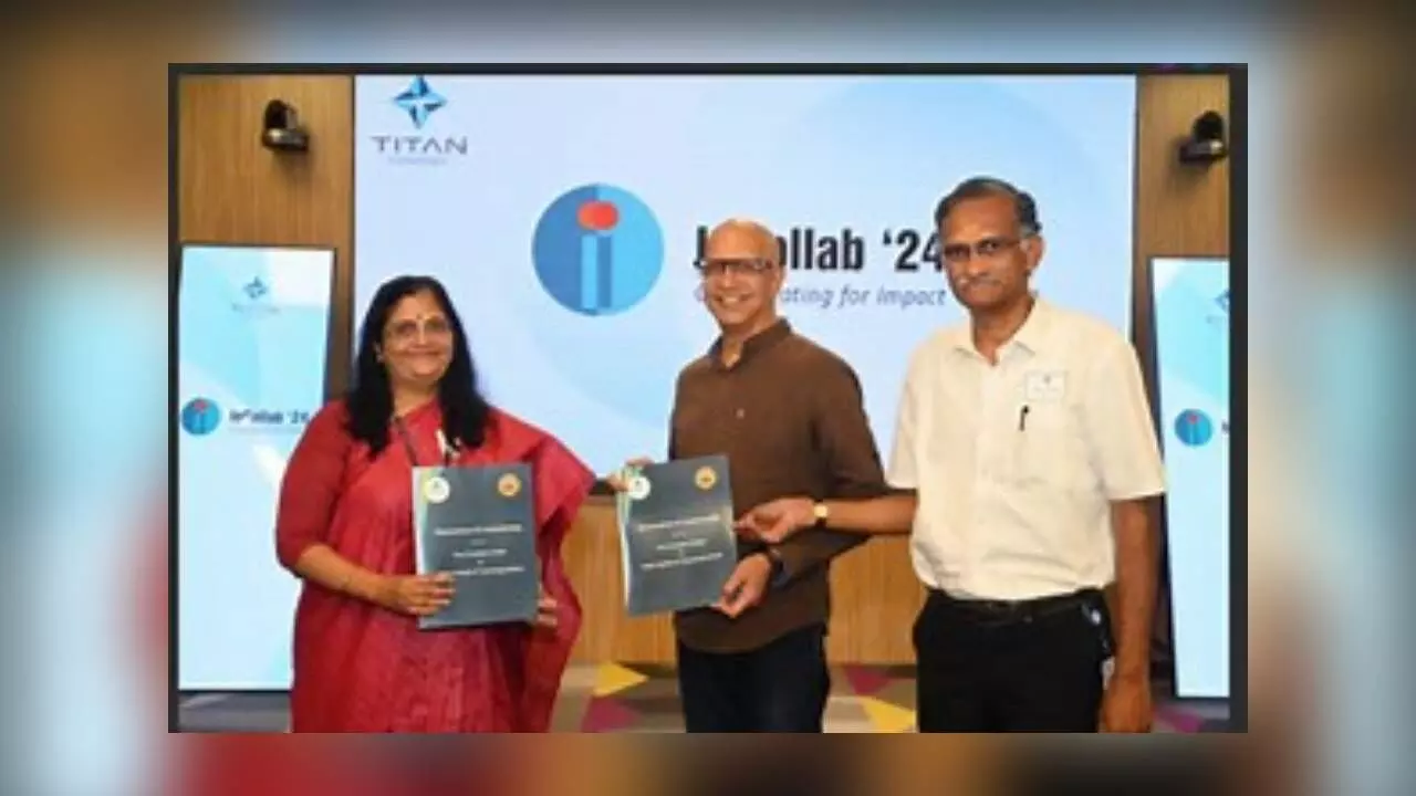 Titan collaborates with Indian Institute of Technology, Madras for driving innovation