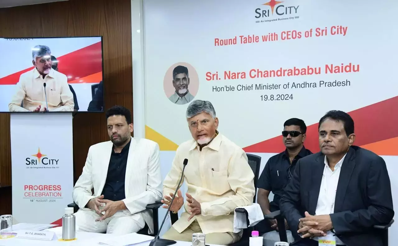 AP CM Naidu opens doors to Rs 3,683-cr industrial projects at Sri City