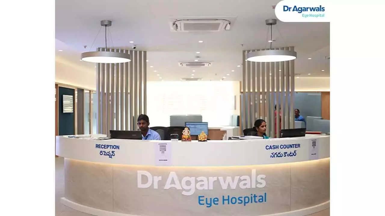 Dr Agarwal’s eye hospital opens branch at Kakinada