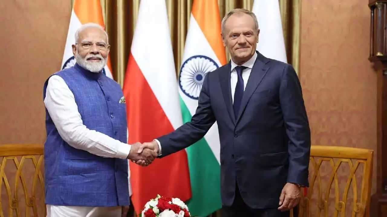 PM Modi invites Polish cos to join ‘Make in India’ initiative