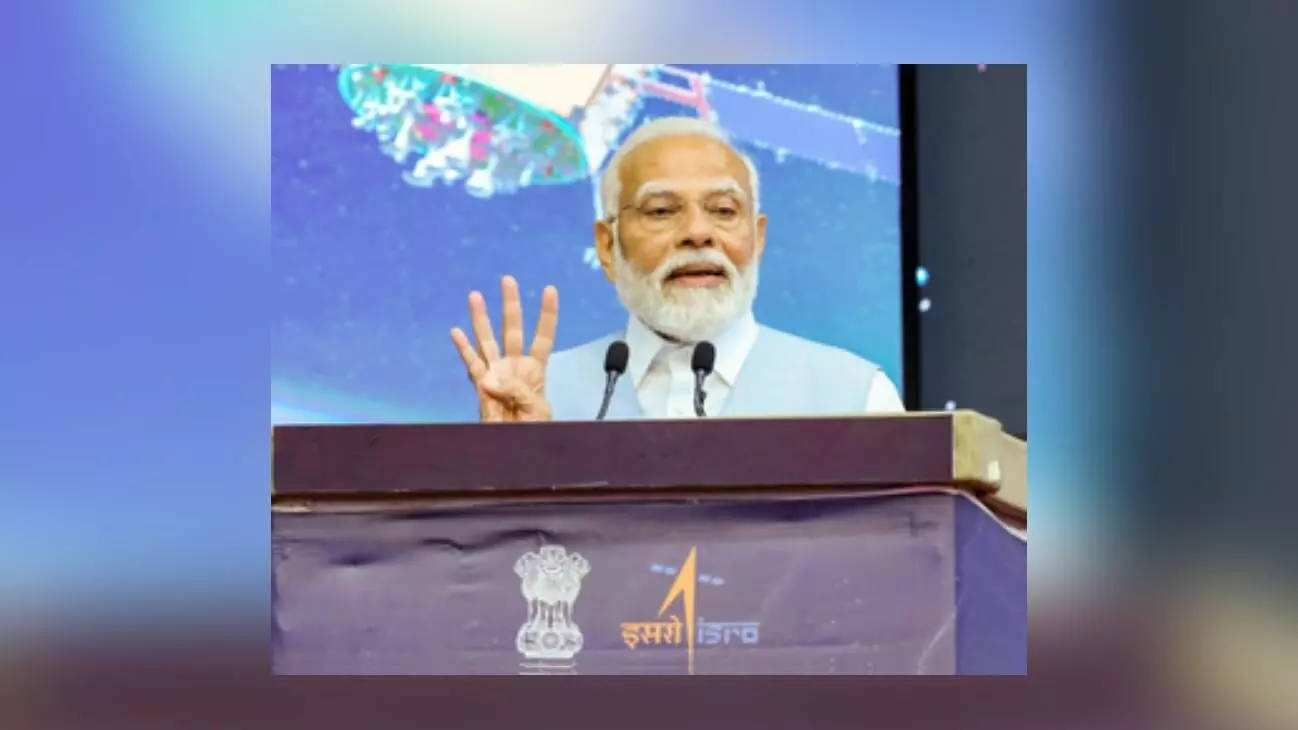 PM Modis vision in spotlight as India marks National Space Day