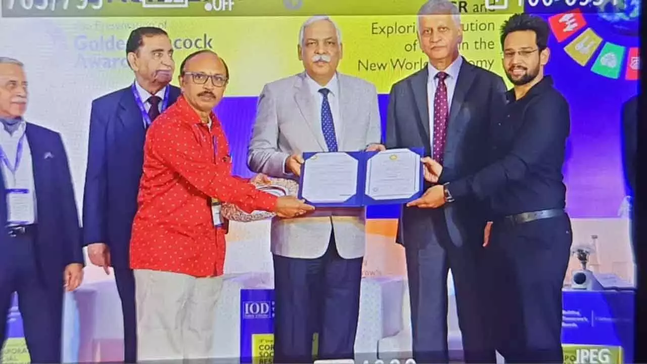 NTPC Simhadri gets CSR award