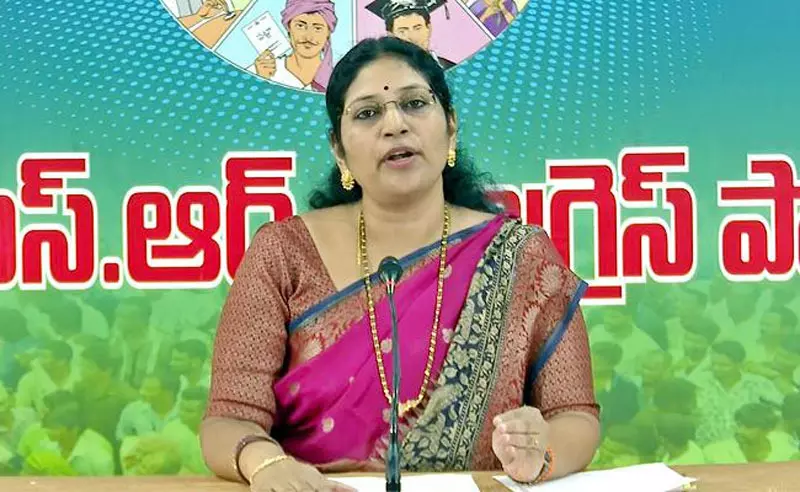 MLC Varudu Kalyani slams AP Home Minister Anitha, calls her incompetent and negligent