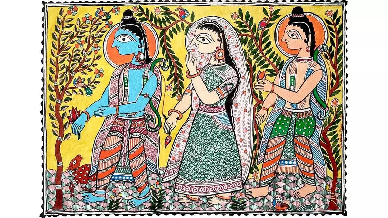 Unveiling the secrets of Mithila Art form