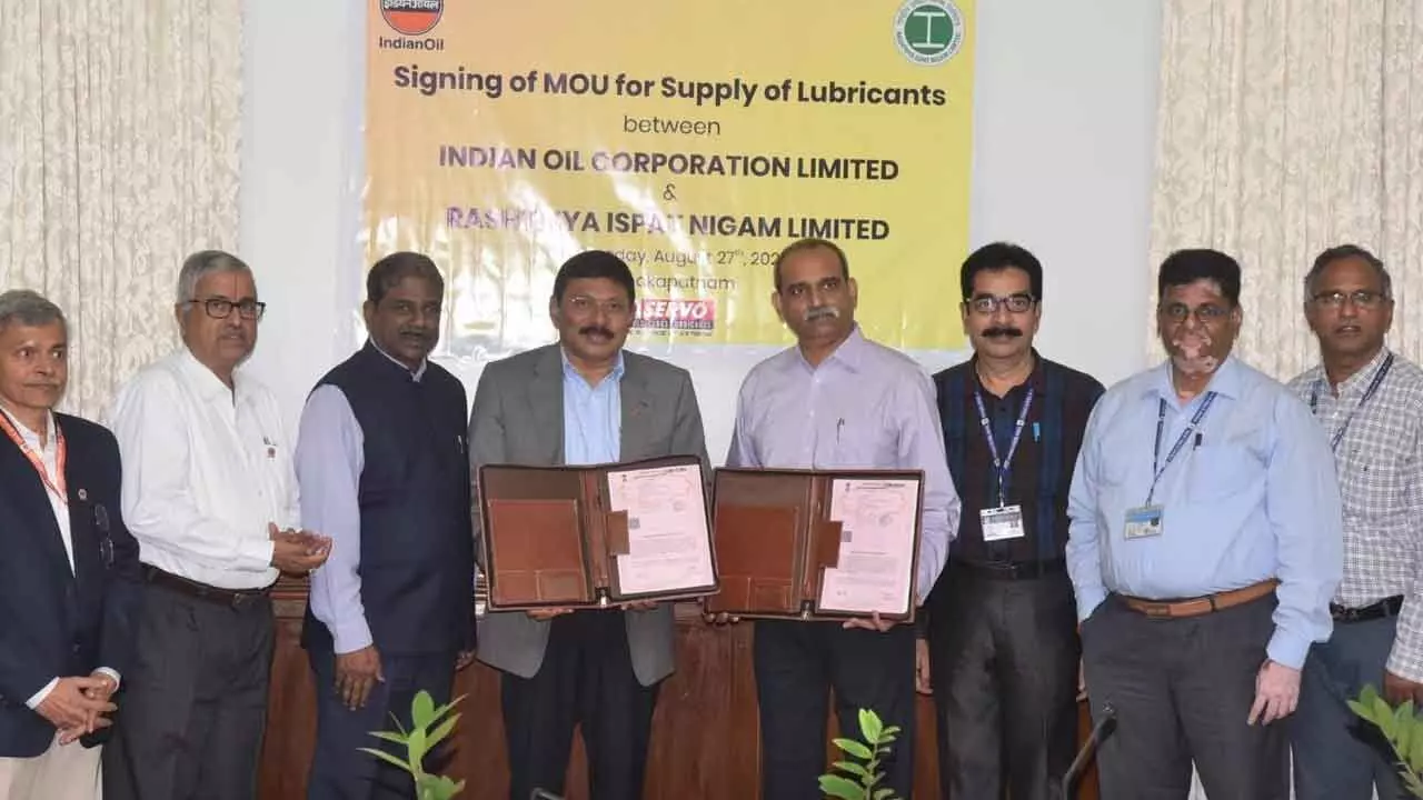 RINL, IOCL ink 5-yr lubricant supply deal