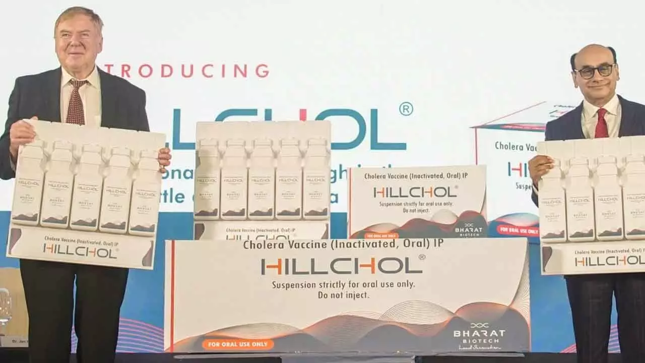 Bharat Biotech unveils oral cholera vax