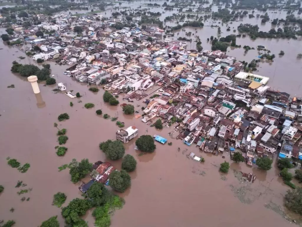 Gujarat experienced severe flooding