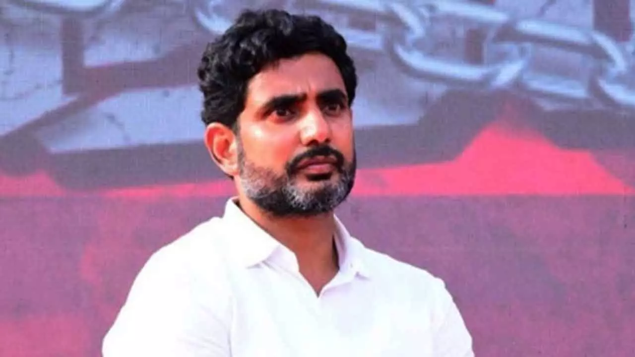 Lokesh appears in court for defamation case