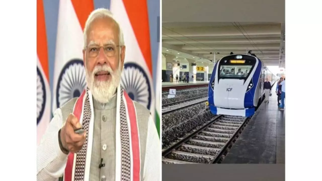 Prime Minister to flag off three Vande Bharat trains on August 31